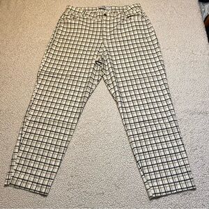 Hollister Women's Checkered Pant Trousers